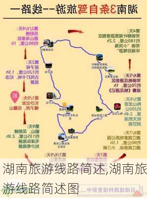 湖南旅游线路简述,湖南旅游线路简述图