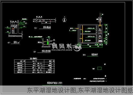 东平湖湿地设计图,东平湖湿地设计图纸