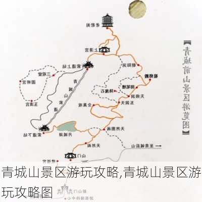 青城山景区游玩攻略,青城山景区游玩攻略图