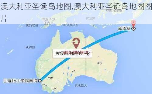 澳大利亚圣诞岛地图,澳大利亚圣诞岛地图图片