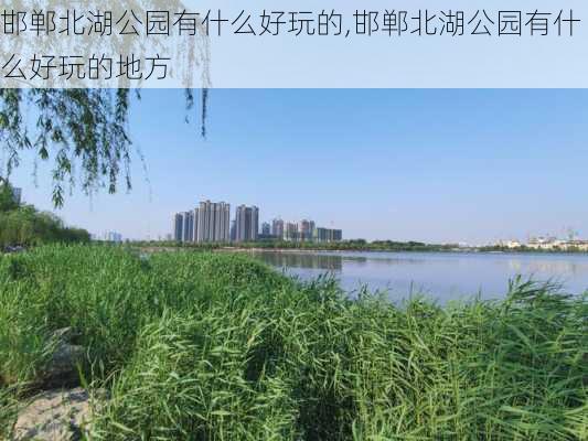 邯郸北湖公园有什么好玩的,邯郸北湖公园有什么好玩的地方