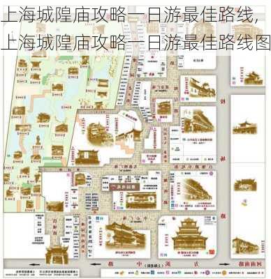 上海城隍庙攻略一日游最佳路线,上海城隍庙攻略一日游最佳路线图