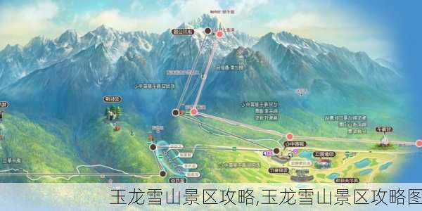 玉龙雪山景区攻略,玉龙雪山景区攻略图