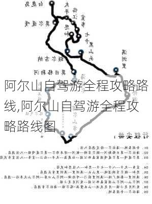 阿尔山自驾游全程攻略路线,阿尔山自驾游全程攻略路线图