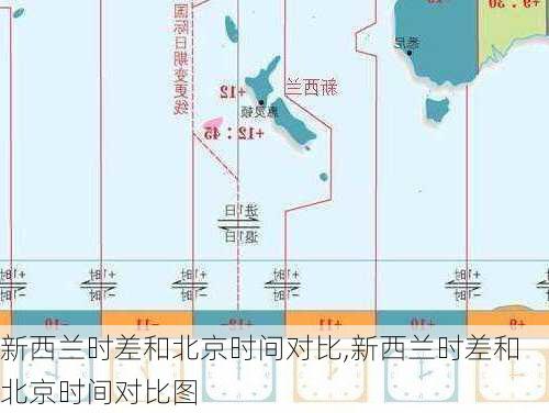 新西兰时差和北京时间对比,新西兰时差和北京时间对比图