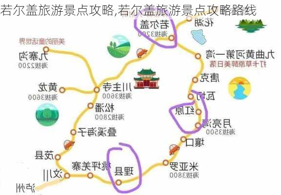 若尔盖旅游景点攻略,若尔盖旅游景点攻略路线