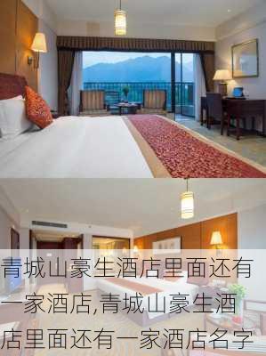 青城山豪生酒店里面还有一家酒店,青城山豪生酒店里面还有一家酒店名字