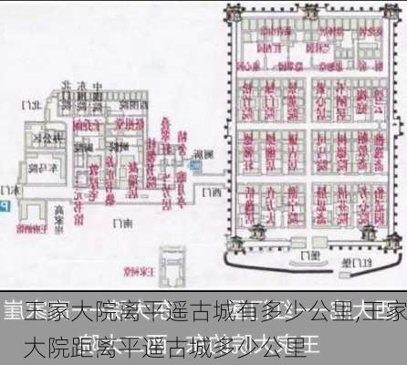 王家大院离平遥古城有多少公里,王家大院距离平遥古城多少公里