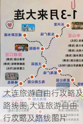 大连旅游自由行攻略及路线图,大连旅游自由行攻略及路线图片