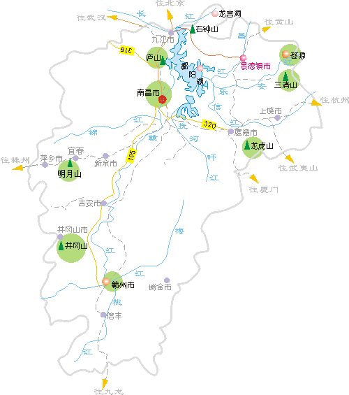 江西自驾游地图,江西自驾游地图册