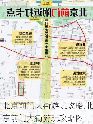 北京前门大街游玩攻略,北京前门大街游玩攻略图