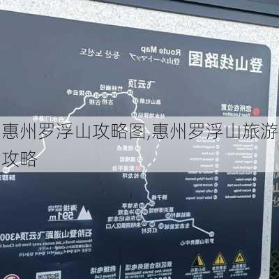 惠州罗浮山攻略图,惠州罗浮山旅游攻略