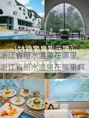 浙江省丽水温泉在哪里,浙江省丽水温泉在哪里啊