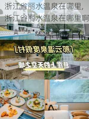 浙江省丽水温泉在哪里,浙江省丽水温泉在哪里啊