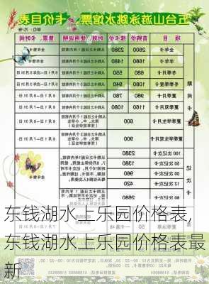 东钱湖水上乐园价格表,东钱湖水上乐园价格表最新