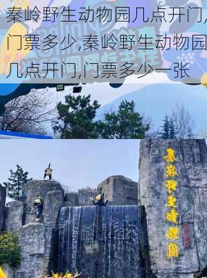 秦岭野生动物园几点开门,门票多少,秦岭野生动物园几点开门,门票多少一张