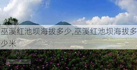 巫溪红池坝海拔多少,巫溪红池坝海拔多少米