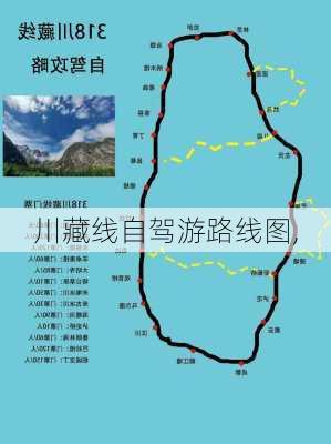 川藏线自驾游路线图,