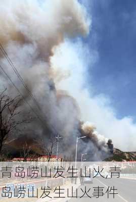 青岛崂山发生山火,青岛崂山发生山火事件