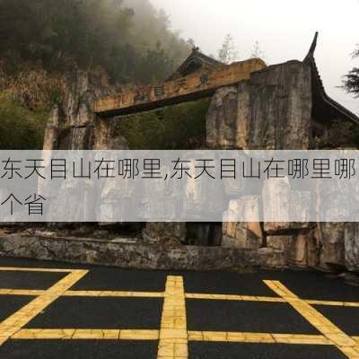 东天目山在哪里,东天目山在哪里哪个省