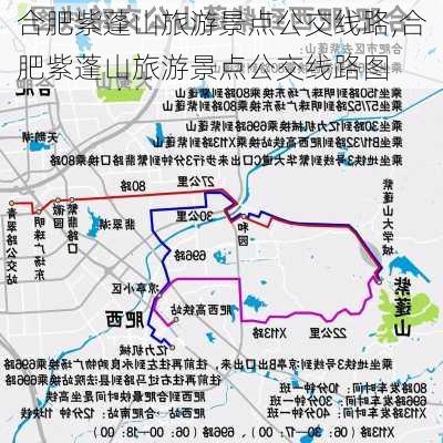 合肥紫蓬山旅游景点公交线路,合肥紫蓬山旅游景点公交线路图