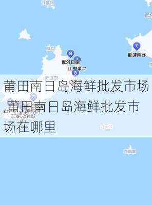 莆田南日岛海鲜批发市场,莆田南日岛海鲜批发市场在哪里